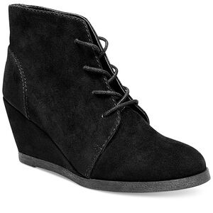 Madden Girl Lace Up Suede Boots (7.5)